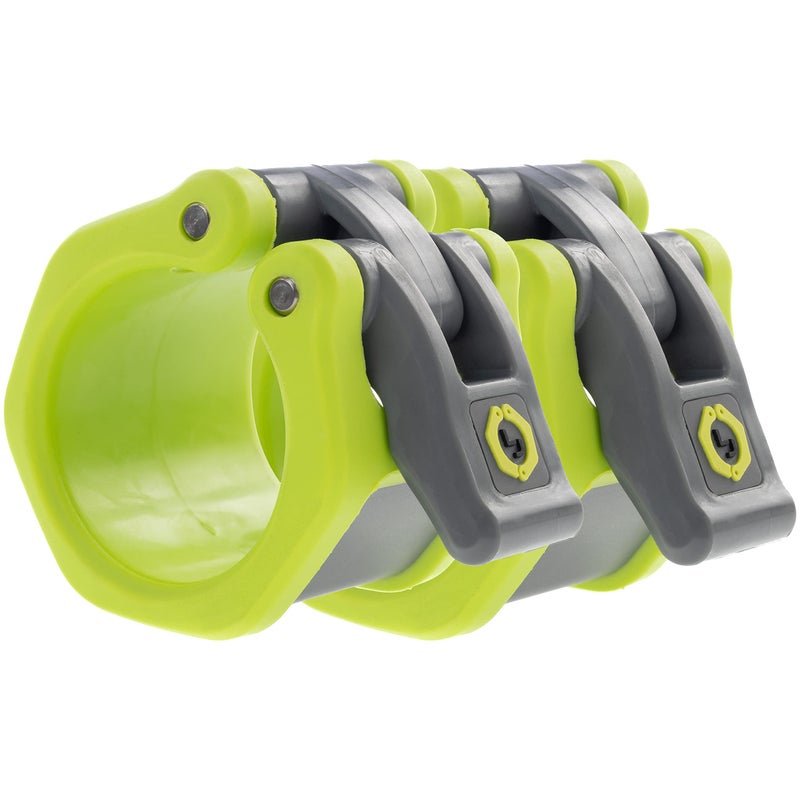 Lock-Jaw Barbell Collars قفل-فك HEX 50mm / 2" طوق باربل أولمبي (أخضر) - Image 1